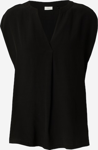 s.Oliver BLACK LABEL - Blusa en negro: frente