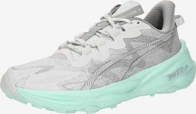 PUMA Tenisice za trčanje 'Fast-Trac NITRO 3' u siva / svijetlosiva / menta, Pregled proizvoda