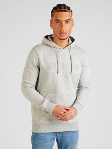 Gaastra Sweatshirt 'Antartic' in Grey: front