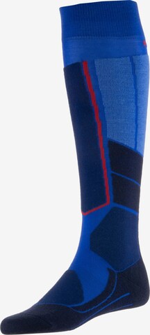 FALKE Athletic Socks 'ST4' in Blue: front