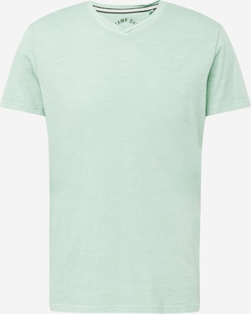 CAMP DAVID - Camiseta en verde: frente