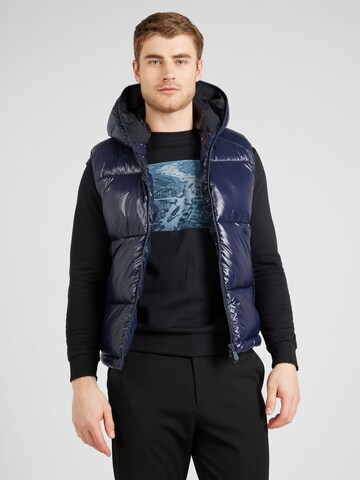 Gilet 'Dexter' SAVE THE DUCK en bleu : devant