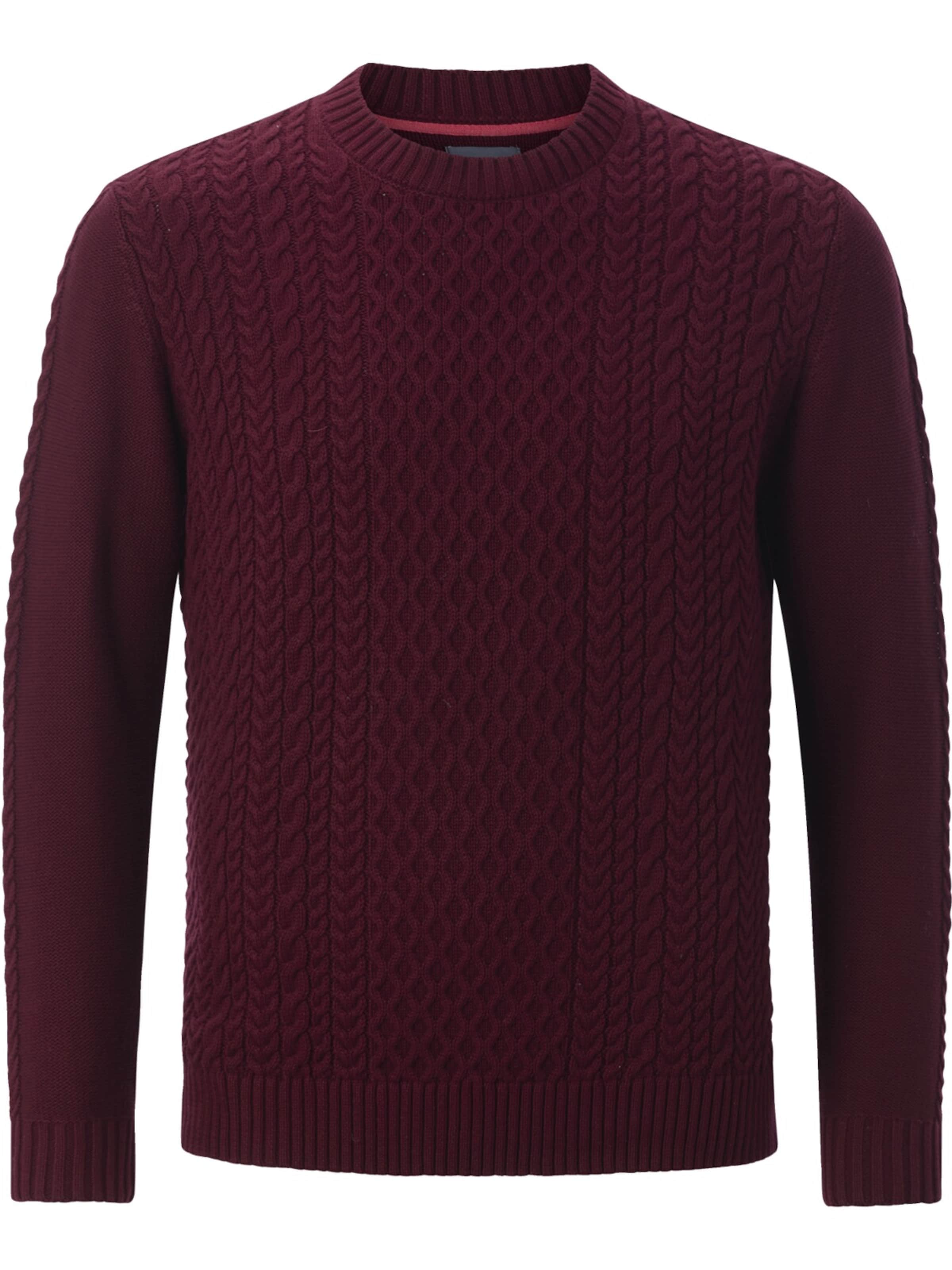 Jan Vanderstorm Pullover 'Bjornstrom' in Rot: Vorderseite