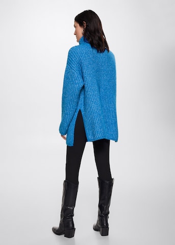 MANGO Sweater 'Fresa' in Blue