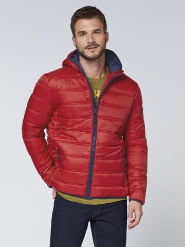 Oklahoma Jeans Between-Season Jacket in Red: front