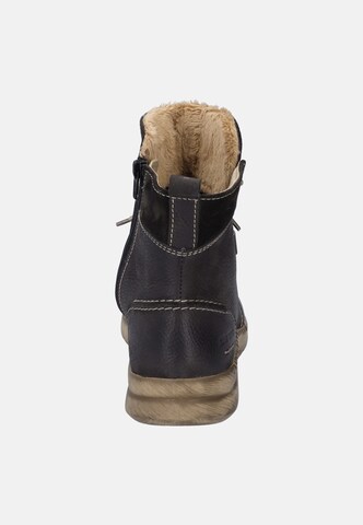 JOSEF SEIBEL Lace-up bootie in Grey