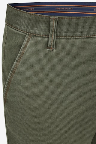 CLUB OF COMFORT Slim fit Chino Pants 'GARVEY 7015' in Green
