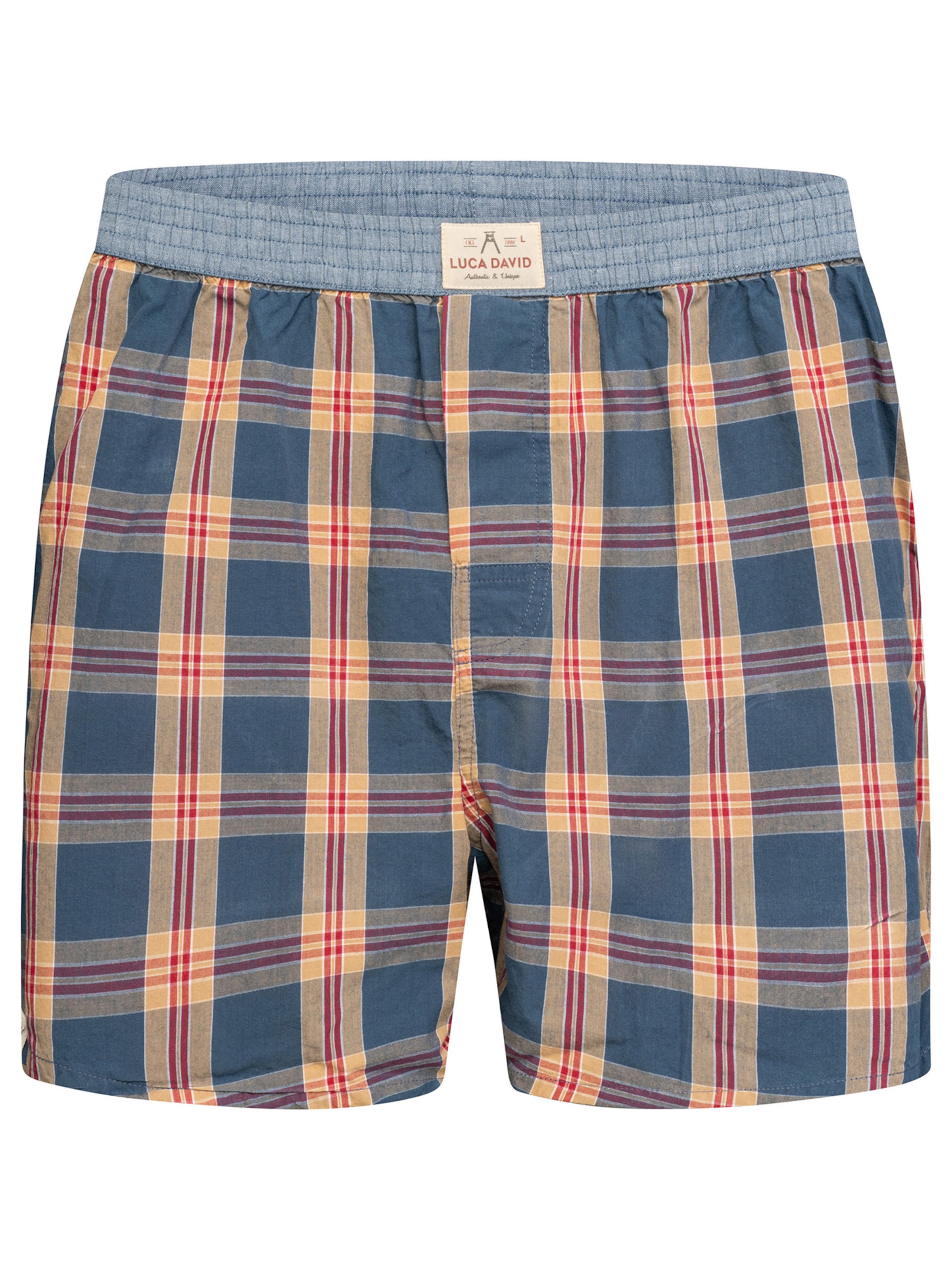 Luca David Boxer ' Karos ' in Mischfarben
