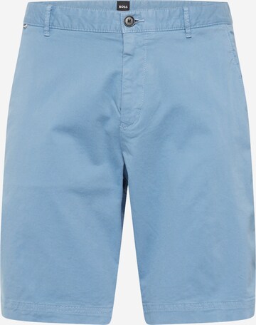 Pantalon BOSS en bleu : devant