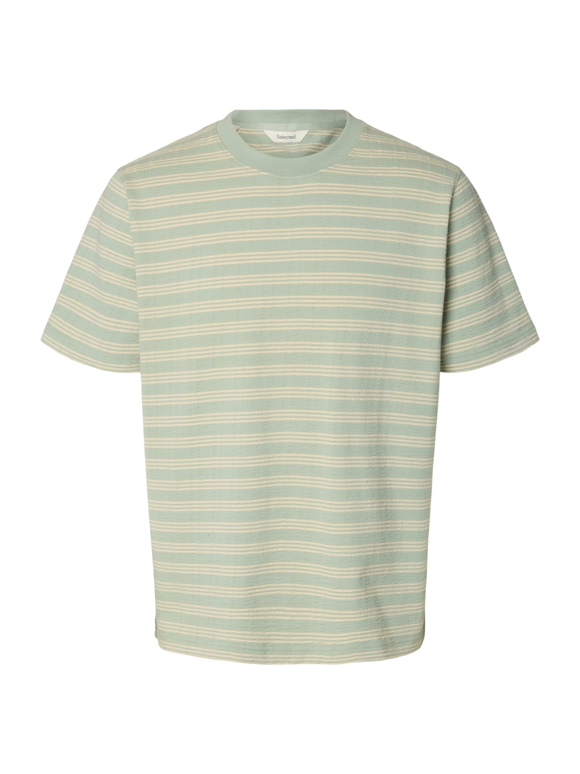 SELECTED Shirt 'SLHeli' in Green: front