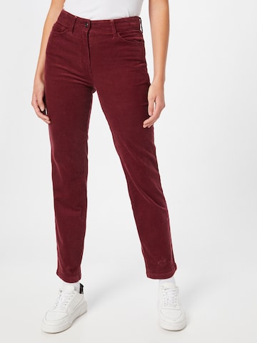 WHITE STUFF Trousers in Red: front