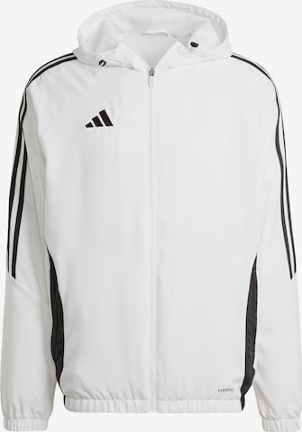 ADIDAS PERFORMANCE Спортивная куртка 'Tiro 24' в Белый: спереди