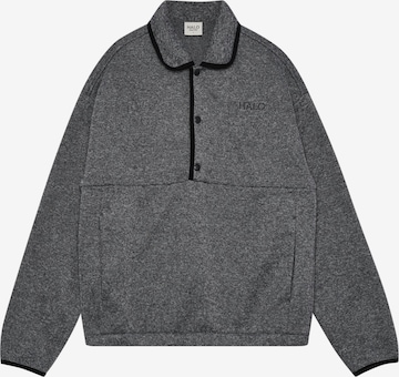 Vestes en maille HALO en gris : devant