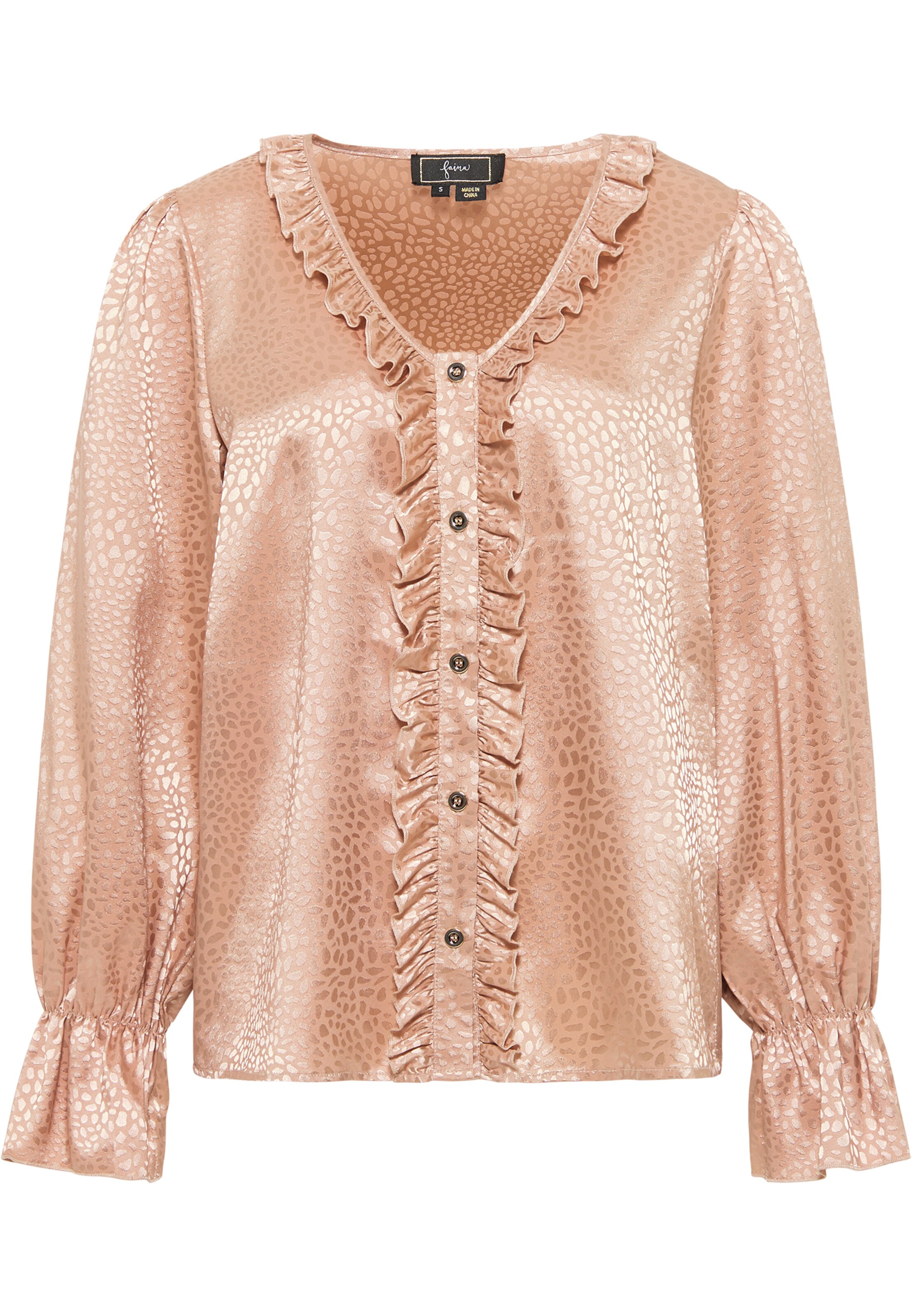 faina Pluus, värv beež: eest vaates