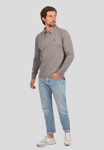 U.S. POLO ASSN. Poloshirt in Grau