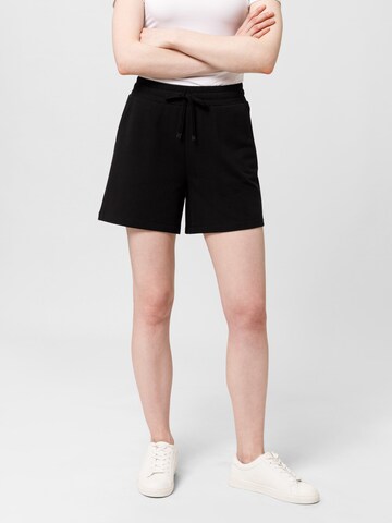 Les Lunes Loose fit Trousers 'Bonnie' in Black: front