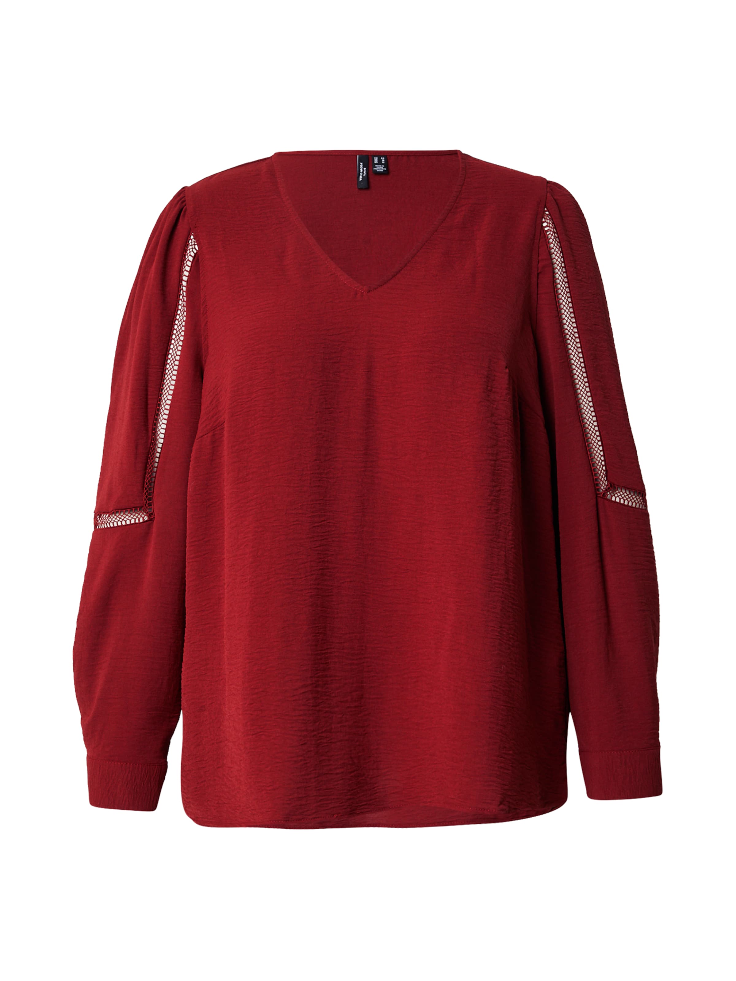 Vero Moda Curve Blouse 'VMCALVA' in Red: front