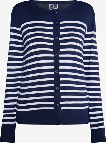 DreiMaster Maritim Gebreid vest in Blauw: voorkant