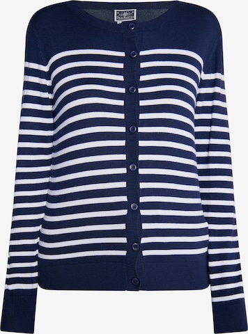 Cardigan DreiMaster Maritim en bleu : devant