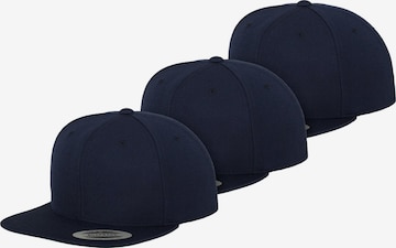 Cappello da baseball di Flexfit in blu: frontale