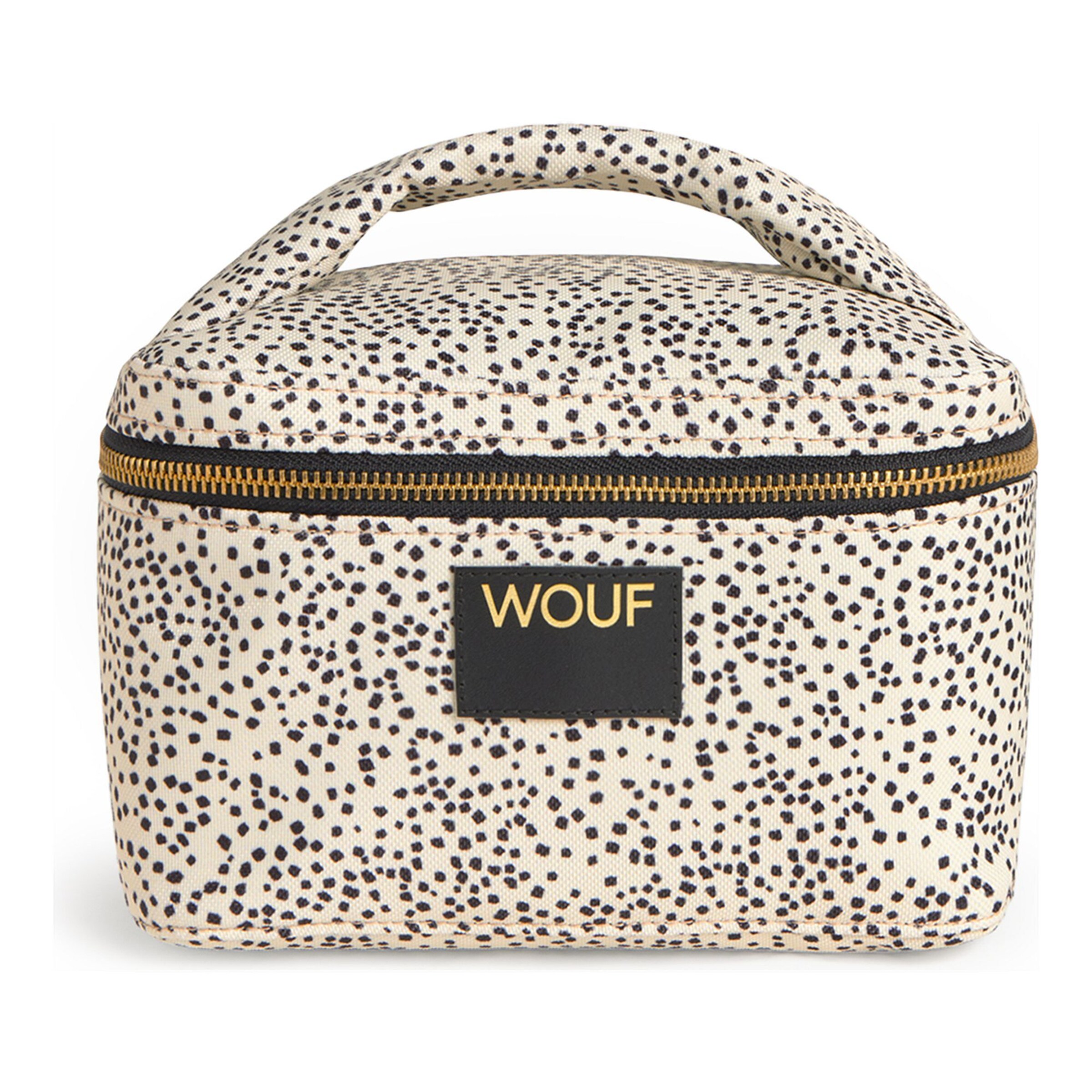 Trousses de toilette 'Daily' Wouf en beige : devant