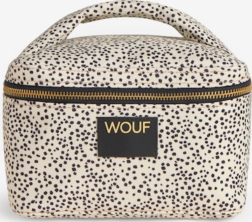 Trousses de toilette 'Daily' Wouf en beige : devant