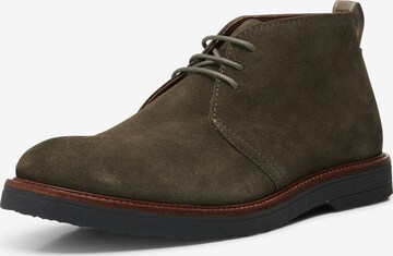 Shoe The Bear Chukka Boots in Green: front