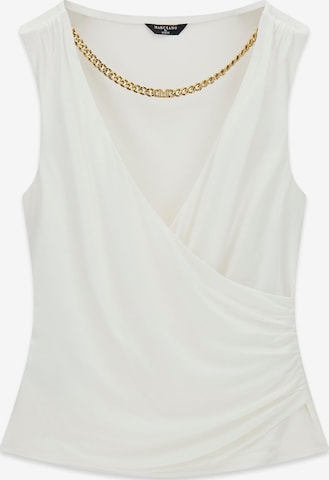 MARCIANO LOS ANGELES Top in Weiß: Vorderseite