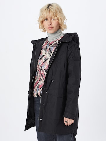 Pepe Jeans Winter Parka 'ROONEY' in Black: front