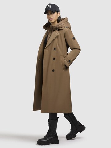 Manteau fonctionnel 'Elena-YM ' khujo en marron