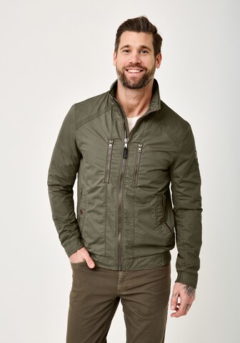 REDPOINT Between-Season Jacket in Green: front