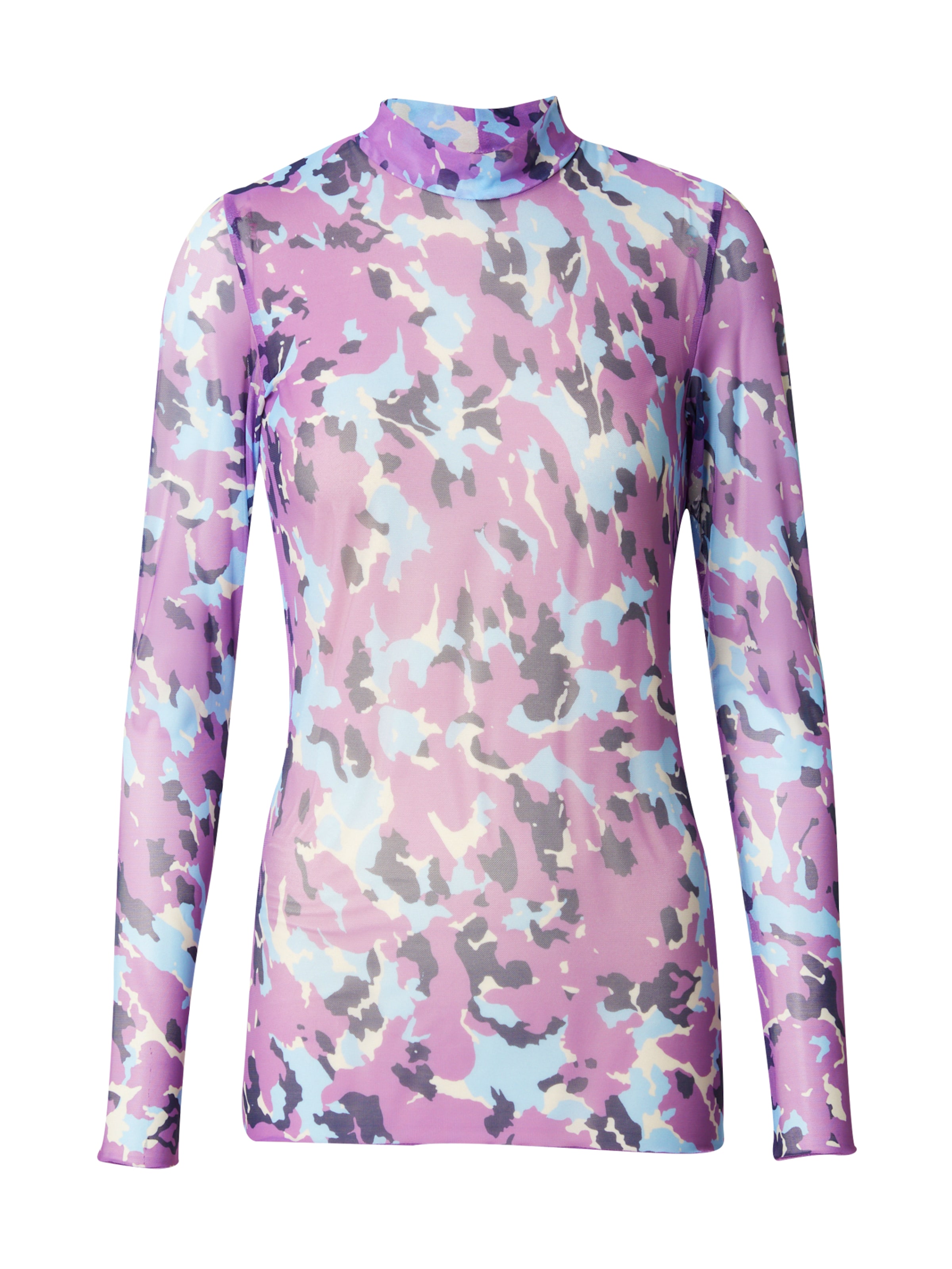 Moves Shirt &#x27;Filana&#x27; in Lila: voorkant