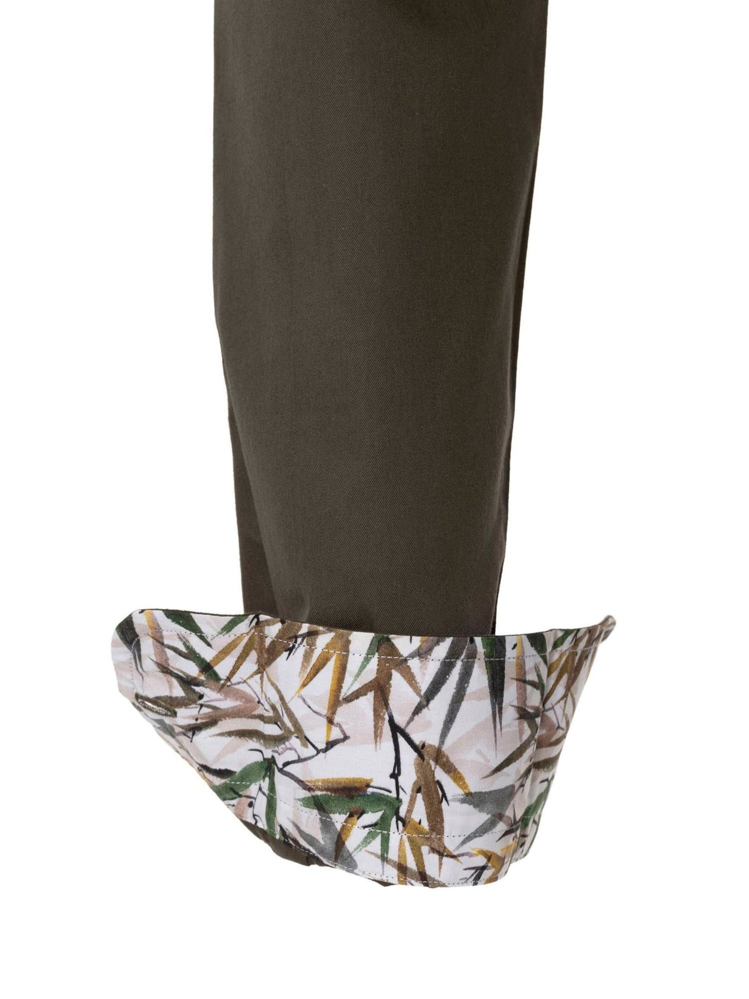 By Diess Collection Slim fit Button Up Shirt in Green