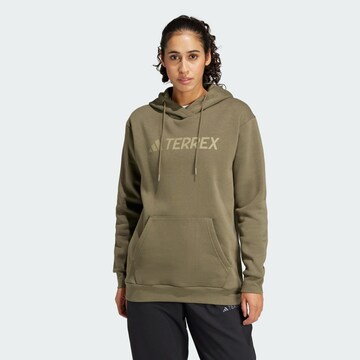 Sweat de sport 'Multi' ADIDAS TERREX en vert : devant
