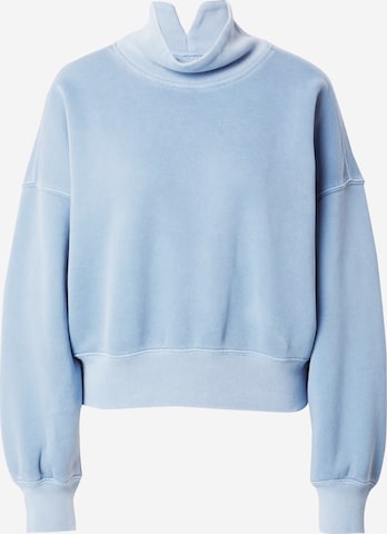 Abercrombie & Fitch Sweatshirt 'ESSENTIAL SUNDAY' i blå: framsida