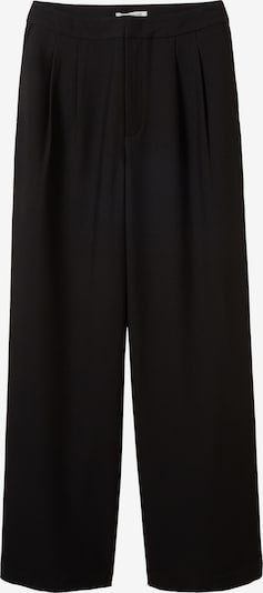 TOM TAILOR DENIM Hlače s naborima u crna, Pregled proizvoda