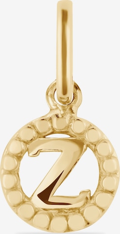 FAVS Pendant in Gold: front