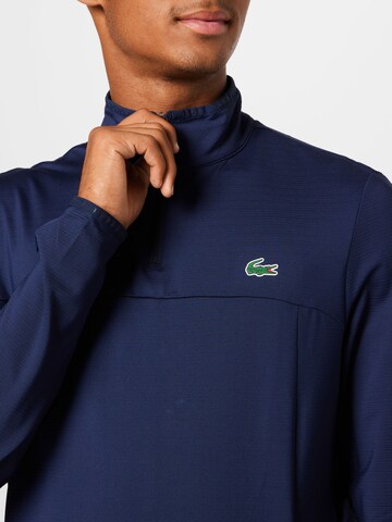 Lacoste Sport Sportovní mikina – modrá