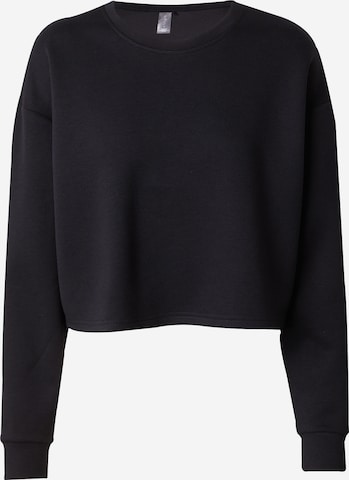 ONLY PLAYSportska sweater majica 'LOUNGE' - crna boja: prednji dio