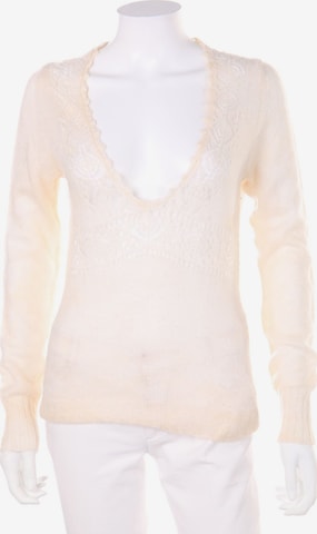 Sisley Sweater & Cardigan in M in White: front