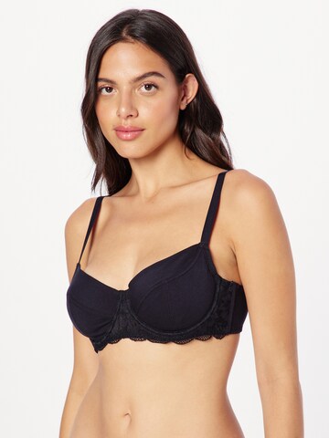 Invisible Soutien-gorge Dorina en noir : devant