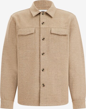 WE Fashion Between-season jacket in Beige: front