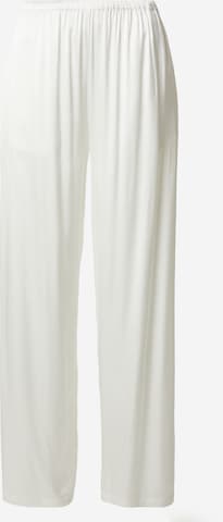 MYLAVIE by Sarah Harrison Loosefit Housut värissä valkoinen: etupuoli