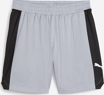 PUMA Loosefit Sportbroek in Grijs: voorkant