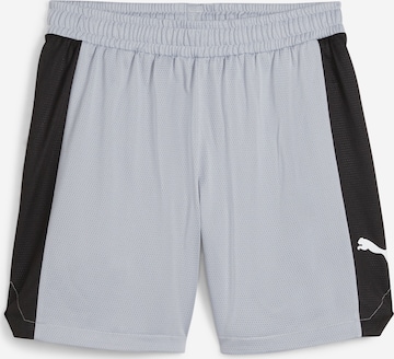 PUMA Свободный крой Спортивные штаны в Серый: спереди