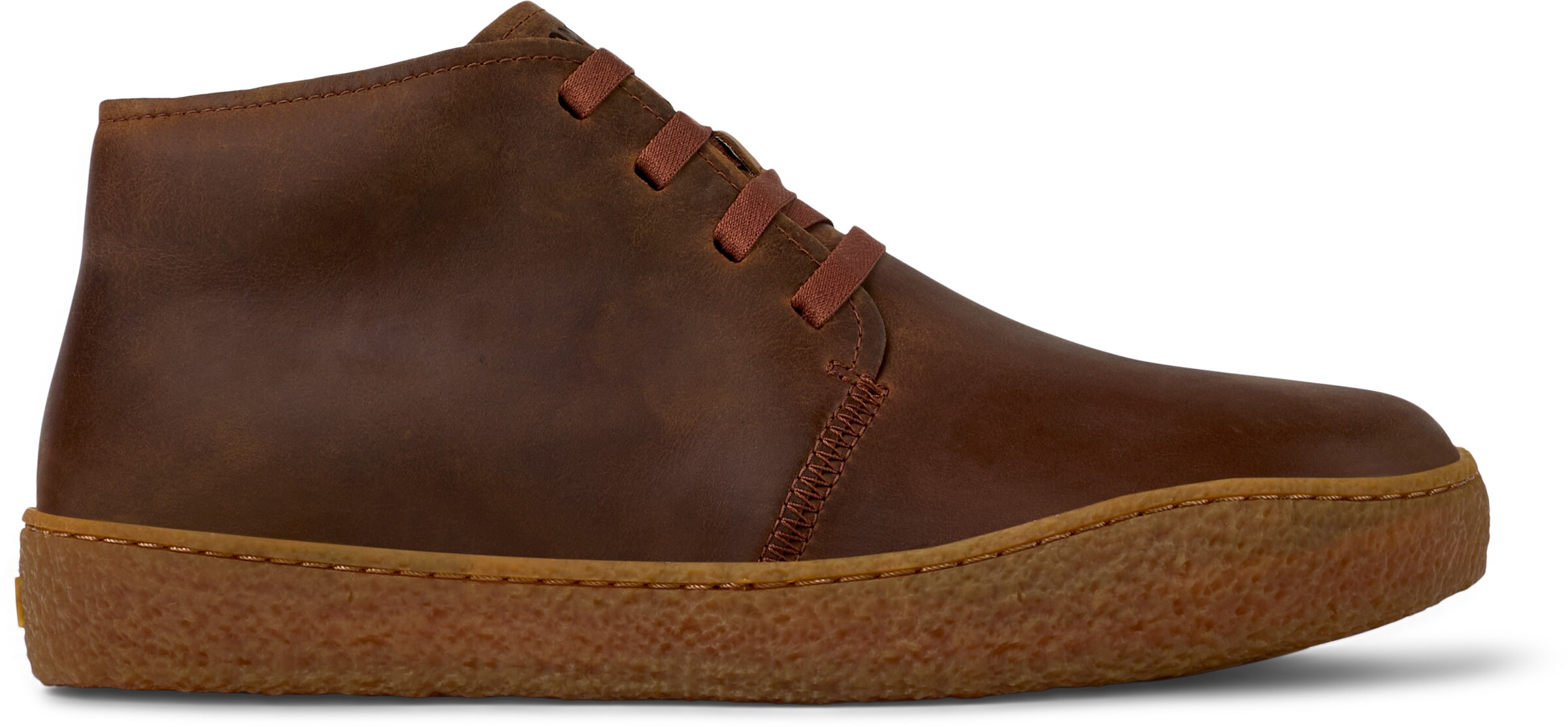 CAMPER Schnürboots 'Peu Terreno' in Braun