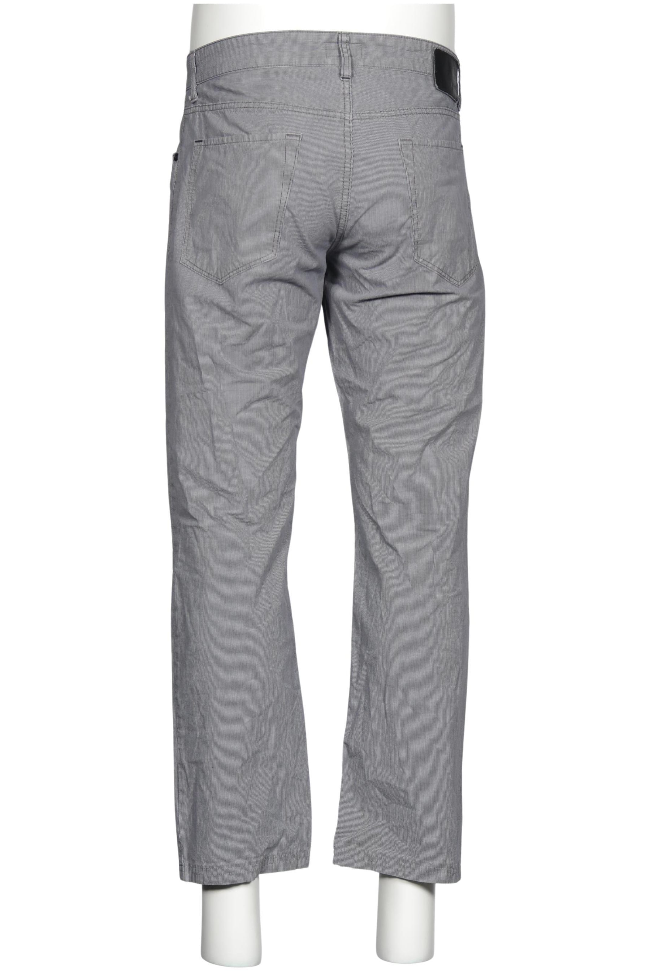 BOSS Black Stoffhose 36 in Grau