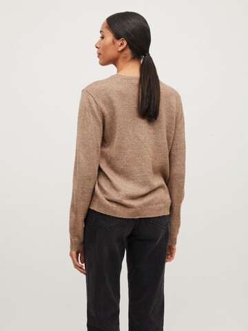 VILA Sweater 'Surili' in Brown