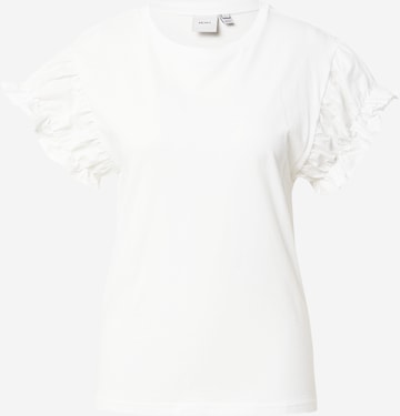 ICHI Shirt in Wit: voorkant