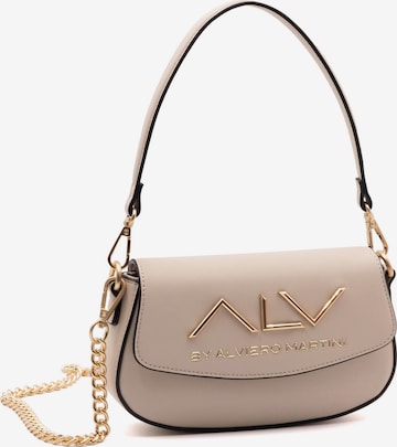 Borsa a spalla di ALV By Alviero Martini in beige: frontale